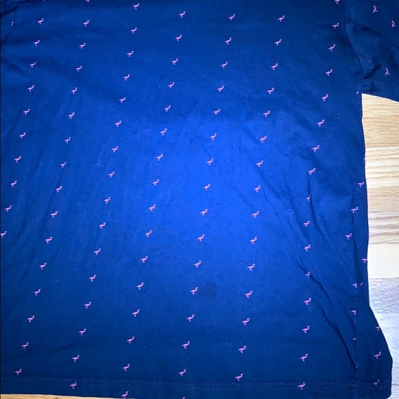 Men’s M denim and Flower flamingo t-shirt - Picture 2 of 10